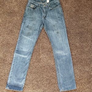 Mens Cinch Silver Labels